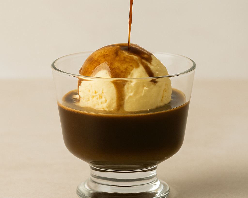 Hojicha Affogato