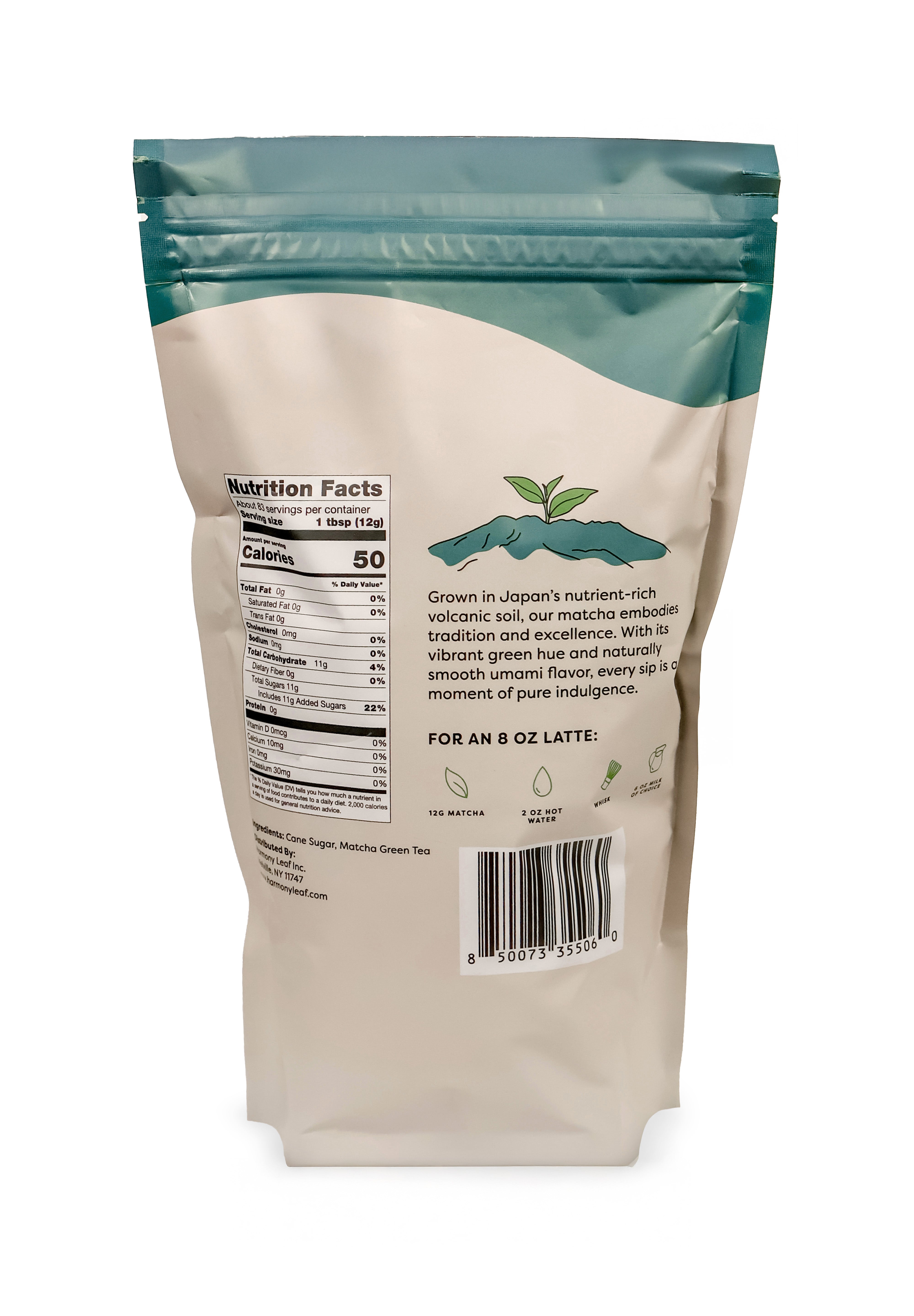 Sweetened Matcha - 1KG Bag