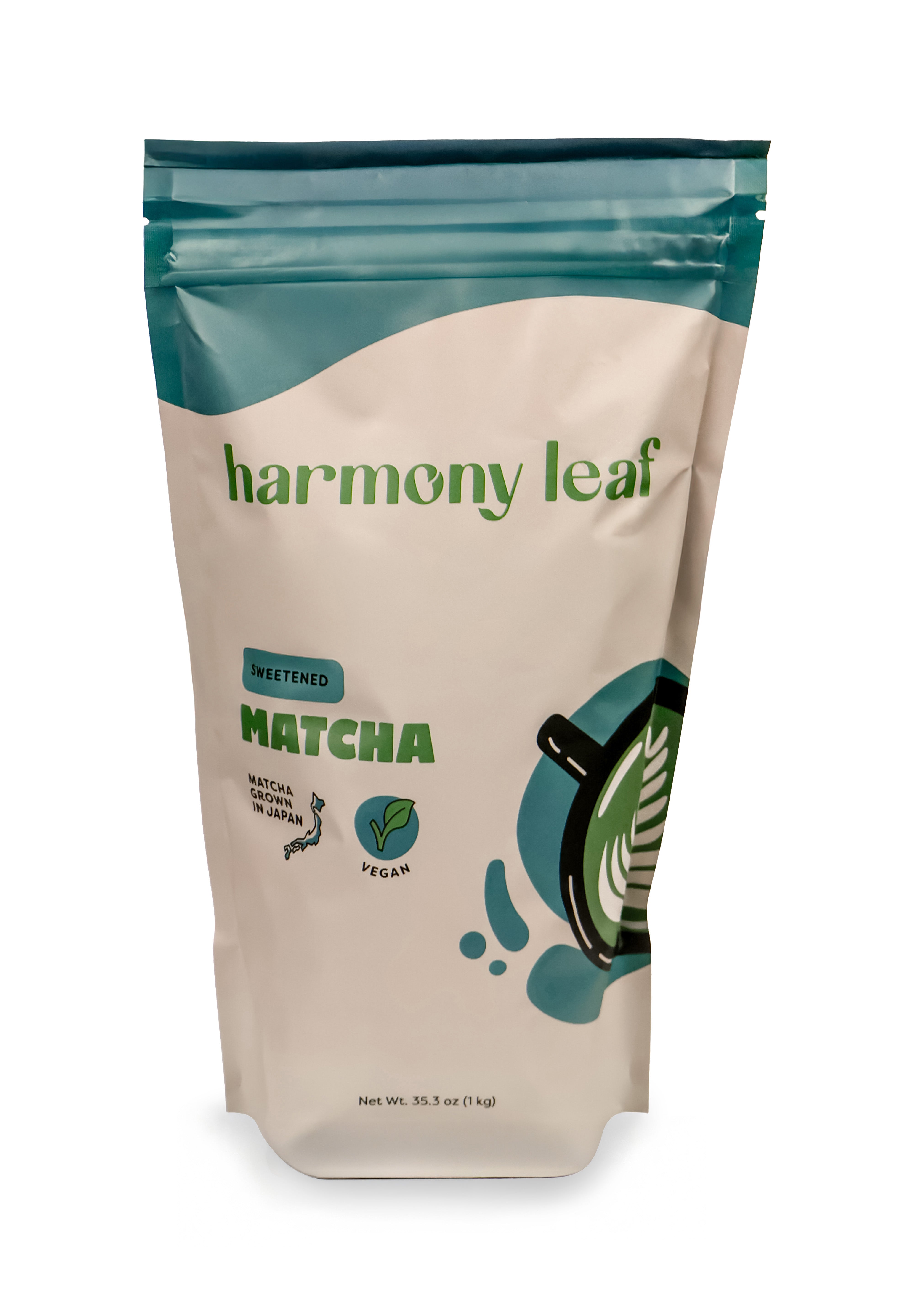 Sweetened Matcha - 1KG Bag