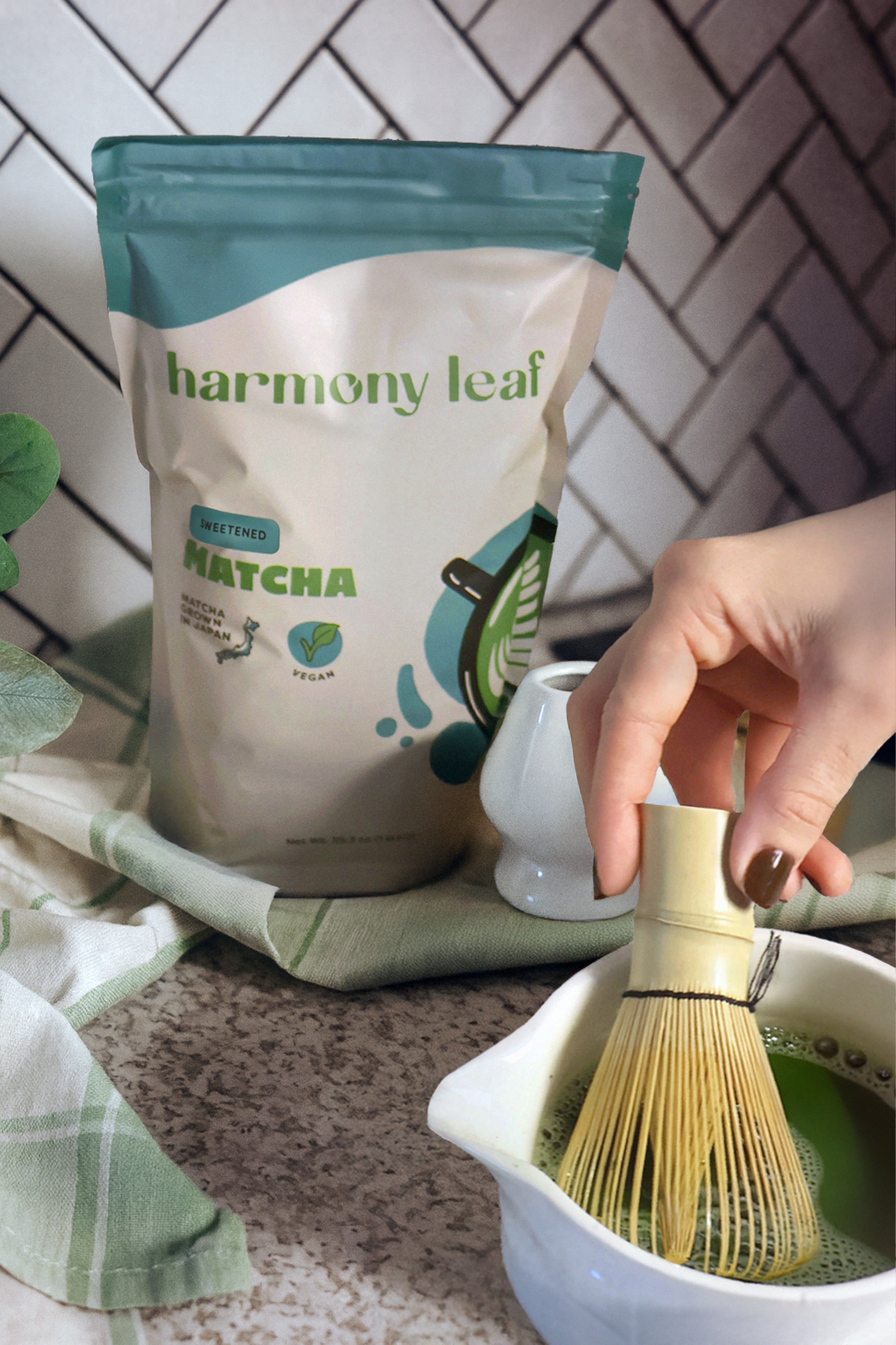 Sweetened Matcha - 1KG Bag